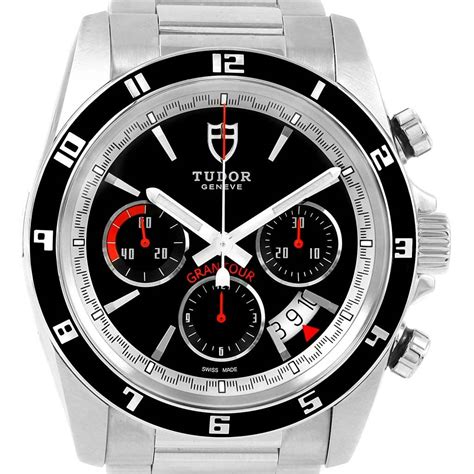 tudor grantour sport chronograph 20530n|tudor grantour rotor.